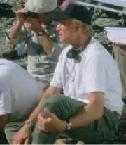 Charles Dance on location with Ladies in Lavender