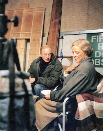 Charles Dance directing Maggie Smith