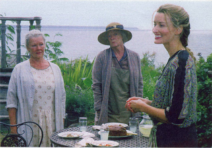 Sisters Janet and Ursula (Judi Dench and Maggie Smith) with Olga (Natascha McElhone)